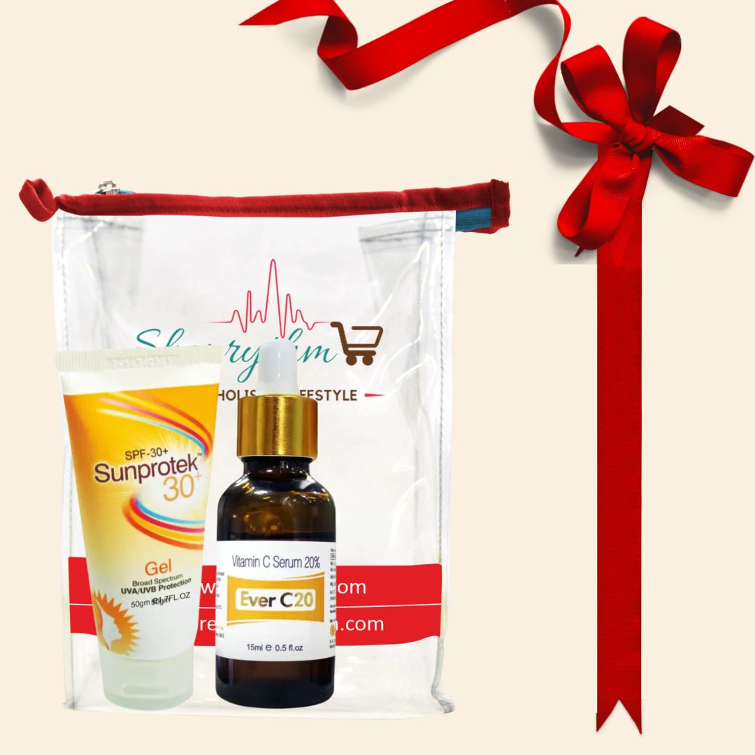 shoprythmindia Suncare Combo,Ever-C20 Ever C 20 Serum & Sunprotek 30 Gift Combo Kit shoprythmindia Suncare Combo,Ever-C20 Ever C 20 Serum & Sunprotek 30 Gift Combo Kit